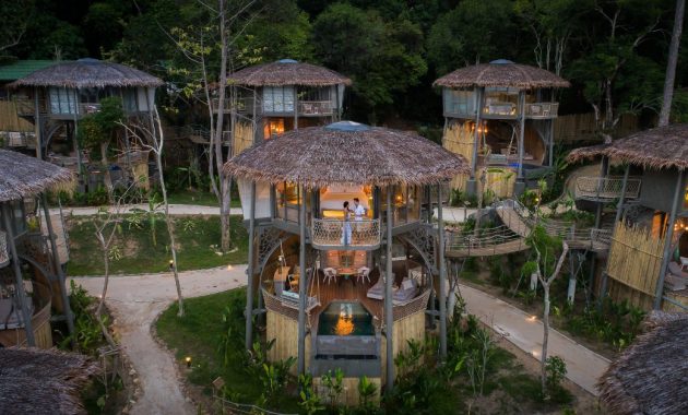 Jedinečné ubytování v Thajsku: Pobyt v Treehouses, Plovoucí vily a další
