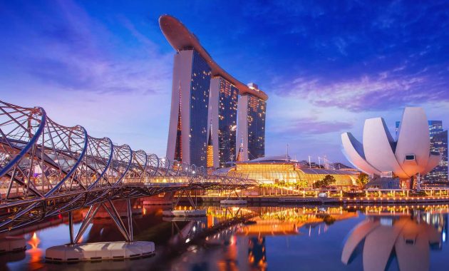Marina Bay Magic: navigeren door iconische bezienswaardigheden en uitzichten op de skyline in Singapore