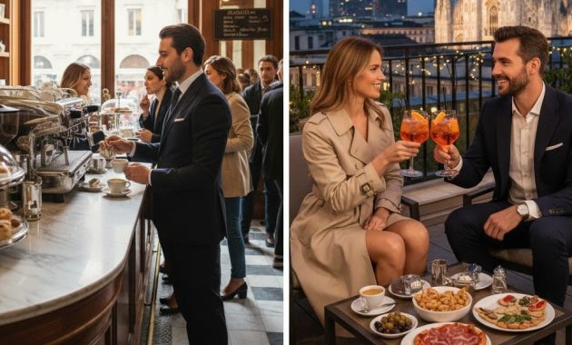 Koffie- en aperitiefcultuur in Milaan: hoe de lokale bevolking ontspant
