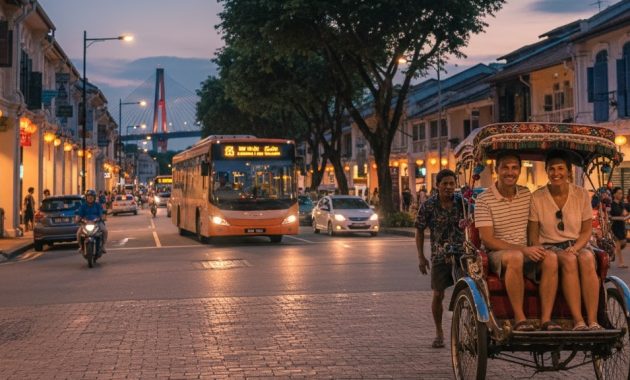 Penang Transportgids: Hoe je je op het eiland kunt verplaatsen