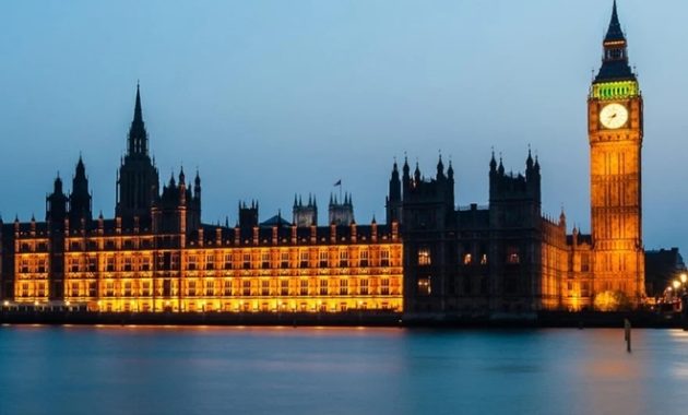 Big Ben a budovy parlamentu