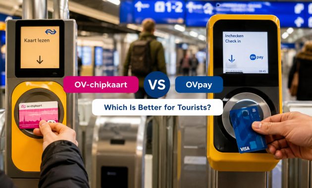 OV-chipkaart vs OVpay: &iquest;Cu&aacute;l es mejor para los turistas?
