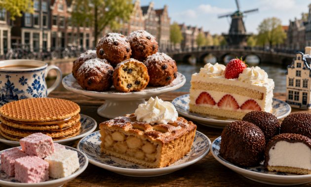 Les meilleurs desserts et douceurs néerlandais à goûter absolument